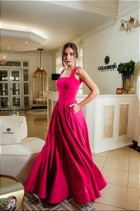 VESTIDO COM BOLSO CÁPSULA