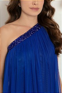 VESTIDO ASSIMÉTRICO FLUÍDO CÁPSULA