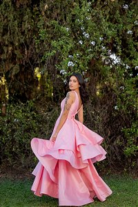 VESTIDO PÉTALAS