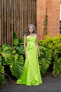 Vestido copo de leite Pétalas