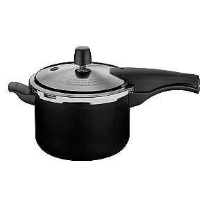 Panela de Pressão Tramontina 4,5L 20cm Vancouver Effect Alumínio Antiaderente Starflon Max