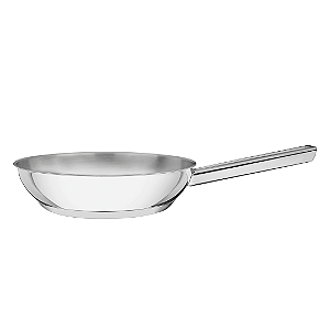 Frigideira Tramontina Brava 24CM 2,1L Aço Inox Fundo Triplo e Cabo Inox