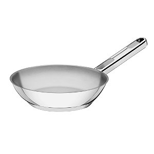 Frigideira Tramontina Allegra em Aço Inox com Fundo Triplo 20 cm 1,30L