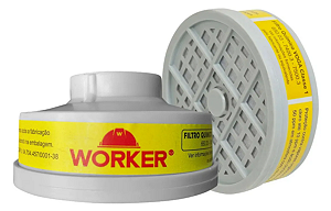 Filtro Quimico Vo+Ga Worker - Kit 2un