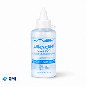 Gel Para Eletrocardiograma Ecg Multigel 100g Azul