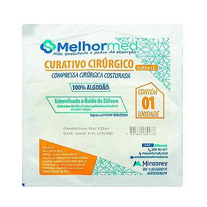 Curativo Cirurgico Estéril 10 X 50cm - Melhor Med