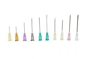 Agulha Descartável Hipodérmica 30g 13x0,3 1/2 Com 100 Unidades Wiltex