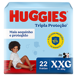 Fralda Descartavel Infantil Xxg Pct 22 - Huggies
