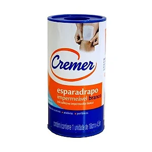 Esparadrapo 10 X 4,5m Impermeavel Branco - Cremer