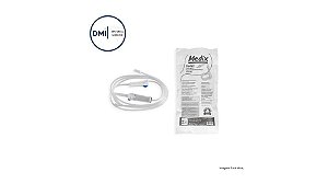 Equipo Macrogotas Luer Slip Com Injeção Lateral Air Polybg - Medix