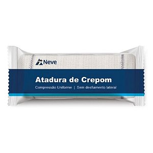 Atadura Crepom 10CM X 1,8M 13F - Neve