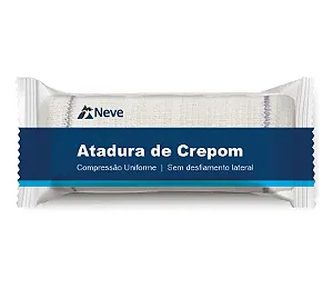 Atadura Crepom 15CM X 1,8M 13F - Neve