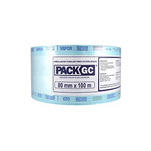 Papel Grau Cirurgico 80 X 100 Termo Selante - Pack Gc