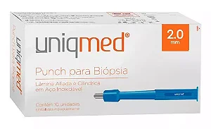 Punch Para Biopsia 2,0mm - Uniqmed