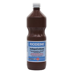 Antisséptico Riodeine Pvpi Dermo Suave Degermante 1l - Rioquimica