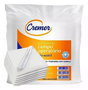 Campo Operatorio Nidia 30g 45 X 50cm Rx Com 50 Unidades Não Estéril - Cremer