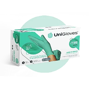 Luva Procedimento Sem Po Ep Green Lano-e - Uniglove