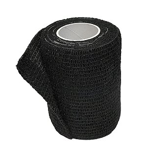 Bandagem 7,5 X 450cm Preta Autoaderente - Bioland
