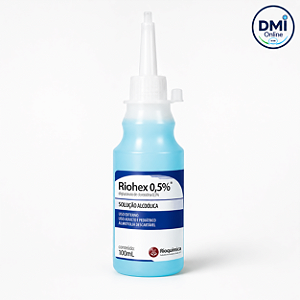 Solução Alcoólica Riohex 0,5% 100ml - Rioquímica