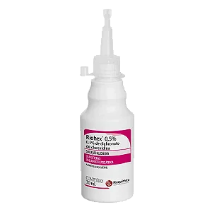 Solução Alcoólica Riohex 0,5% 30ml - Rioquímica