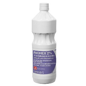 Clorexidina Riohex 2% - Solução Dergemante 1l - Rioquimica