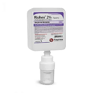 Riohex 2% Degermante 1000ml Refil Standard - Rioquimica