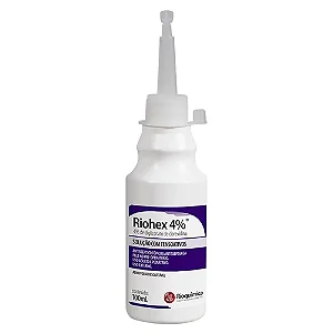Riohex 4% Clorexidina Com Tensoativo 100ml - Rioquimica