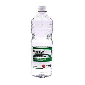 Rialcool 70 Antisséptico 1l Alcool Etiletico 77 - Rioquimica