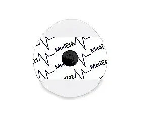 Eletrodo Ecg Ad. Radiologico Com 50 Unidades Mp-43c - Medpex
