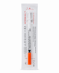 Seringa Insulina 0,5ml 5mm X 0,23mm 32g - Uniqmed