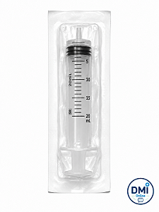 Seringa Descartável 20ml Luer Slip Sem Agulha - B. Central - SR
