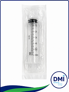 Seringa Descartavel 60ml Luer Slip Sem Agulha - Sr