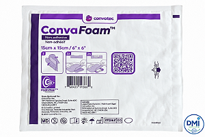 Curativo ConvaFoam Não Adesivo 15 x 15 cm - CONVATEC