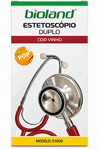 Estetoscopio Duosonic Vinho E100d - Bioland