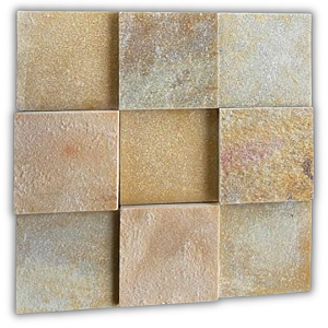 Mosaico São Tomé Amarelo | 10x10