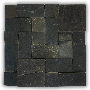 Mosaico Pedra Ferro Black | Variado