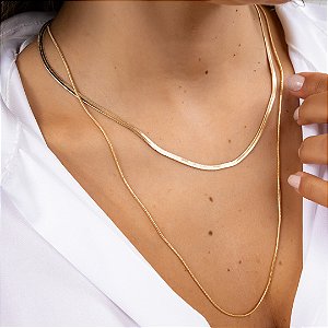 Colar Must Have Rabo de Rato Ouro