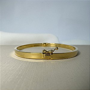 Bracelete Must Have Aro Grosso Ouro