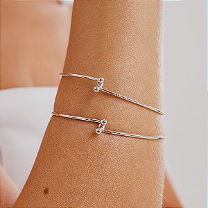 Bracelete Positano rodio