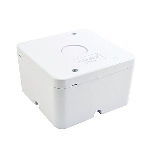 CAIXA ORGANIZADORA PARA CFTV MICRO STILUS BRANCA