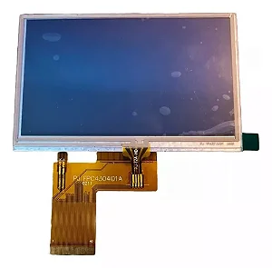 Dispositivo de cristal Líquido (Display LCD) de 4.3 polegadas - Control iD