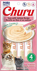 Churu Cat Atum E Salmão 56g