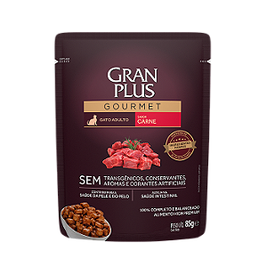 Gp Sashe Gato Ad Carne 85g