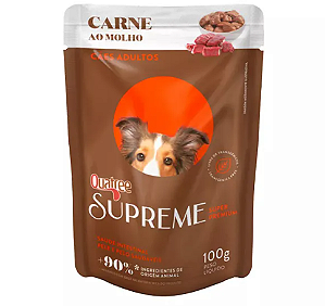 Quatree Supreme Sache Cães Adultos Carne 100g