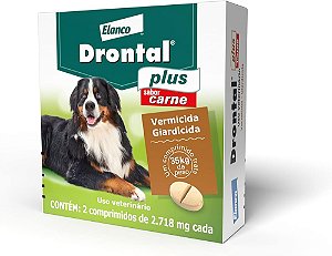 Drontal Plus 35kg (2 Comprimidos)