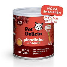 Pet Delícia Gato Adulto Picadinho De Carne 320g