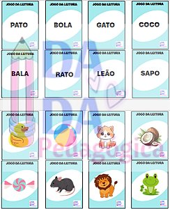 PDF - JOGO DA LEITURA - SÍLABAS SIMPLES