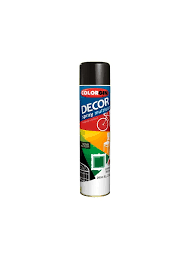 SPRAY COLORG DECOR PRETO BRILHANT 870*