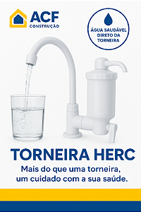 Purificador de água plus Herc