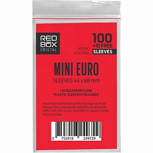 Sleeves Redbox Cristal Mini Euro (44x68)
